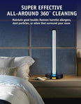 UVCleanHealth Glow Tower - Premium UV Sanitizing Room Lamp Best UVC Sanitizer Sterilizer PPE UV-C Kills Germs Viruses Bacteria Mold