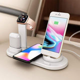 4 in 1 Wireless Fast Charging Station Dock