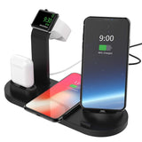 4 in 1 Wireless Fast Charging Station Dock