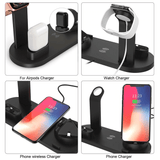 4 in 1 Wireless Fast Charging Station Dock