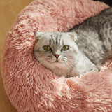 Anxiety Calming Dog & Cat Ultra Soft Donut Pet Bed