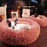 Anxiety Calming Dog & Cat Ultra Soft Donut Pet Bed